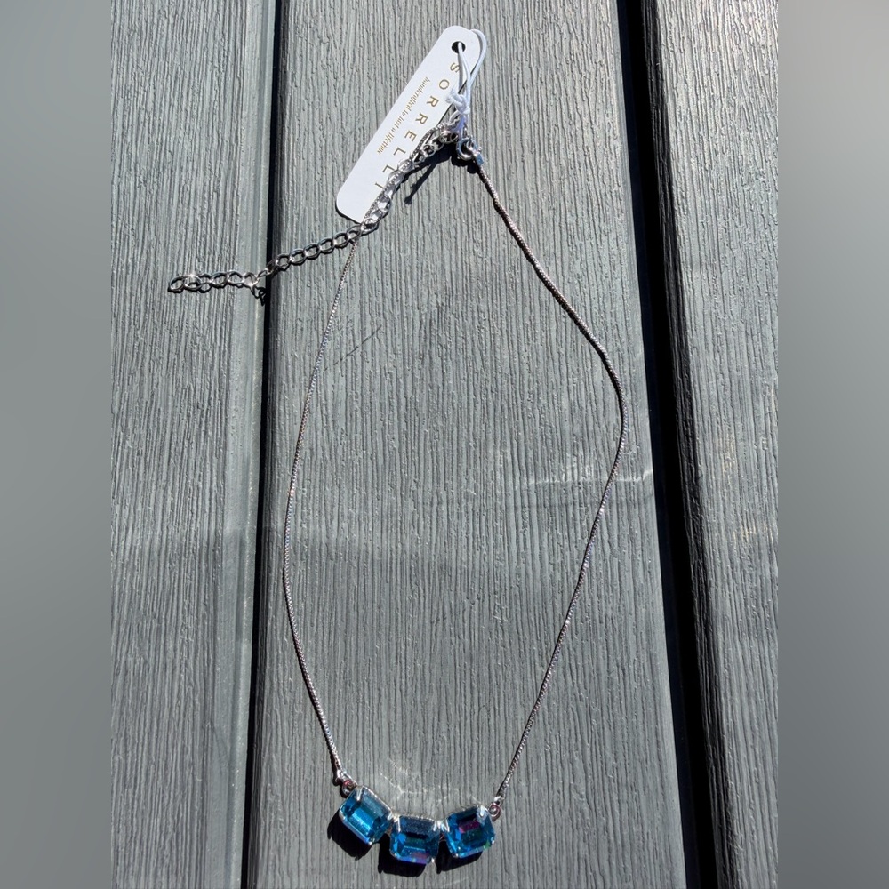 Sorrelli Blue Crystal Necklace